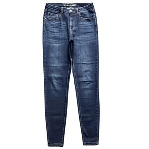Grace and Lace Jeans Womens 8 Blue Skinny High Rise Stretch Sustainable Denim